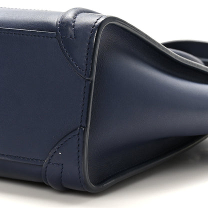 Celine Smooth Calfskin Nano Luggage Ink 8 of 8