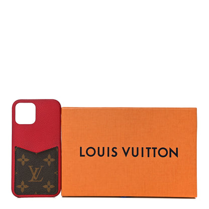 Louis Vuitton Monogram iPhone 12/12 Pro Bumper Scarlet 18 of 18