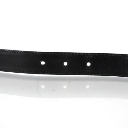 Gucci Calfskin Heart Charm Belt 90 36 Black 6 of 6