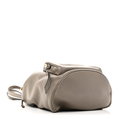 Prada Vitello Daino Backpack Argilla 4 of 9