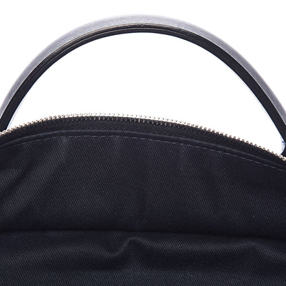 Chanel Denim Deauville Bowling Bag Dark Blue 8 of 13