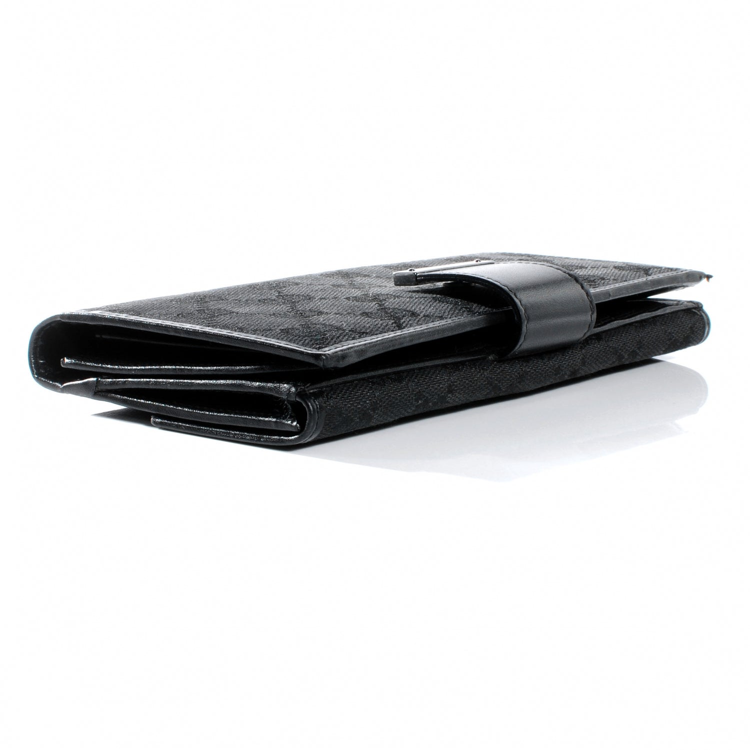 Gucci Monogram GG Continental Wallet Black 5 of 8