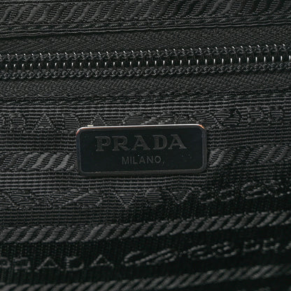 Prada Re-Nylon Saffiano Pouch Wristlet Black 6 of 7