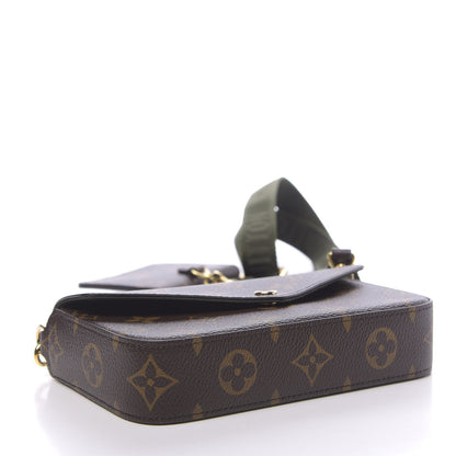 Louis Vuitton Monogram Felicie Strap & Go Kaki 3 of 8