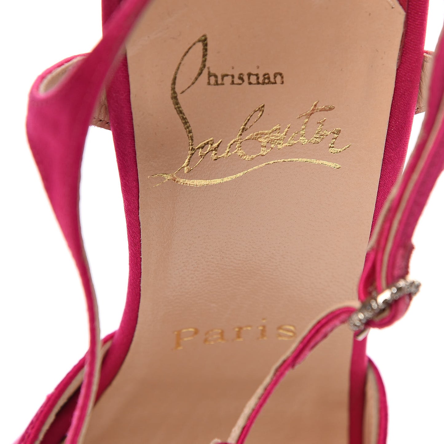 Satin T Strap 100 Pumps 37.5