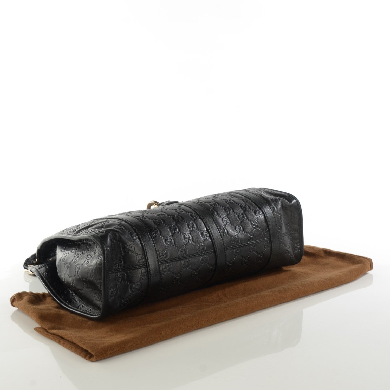 Gucci Guccissima Medium Joy Shoulder Bag Black 4 of 7