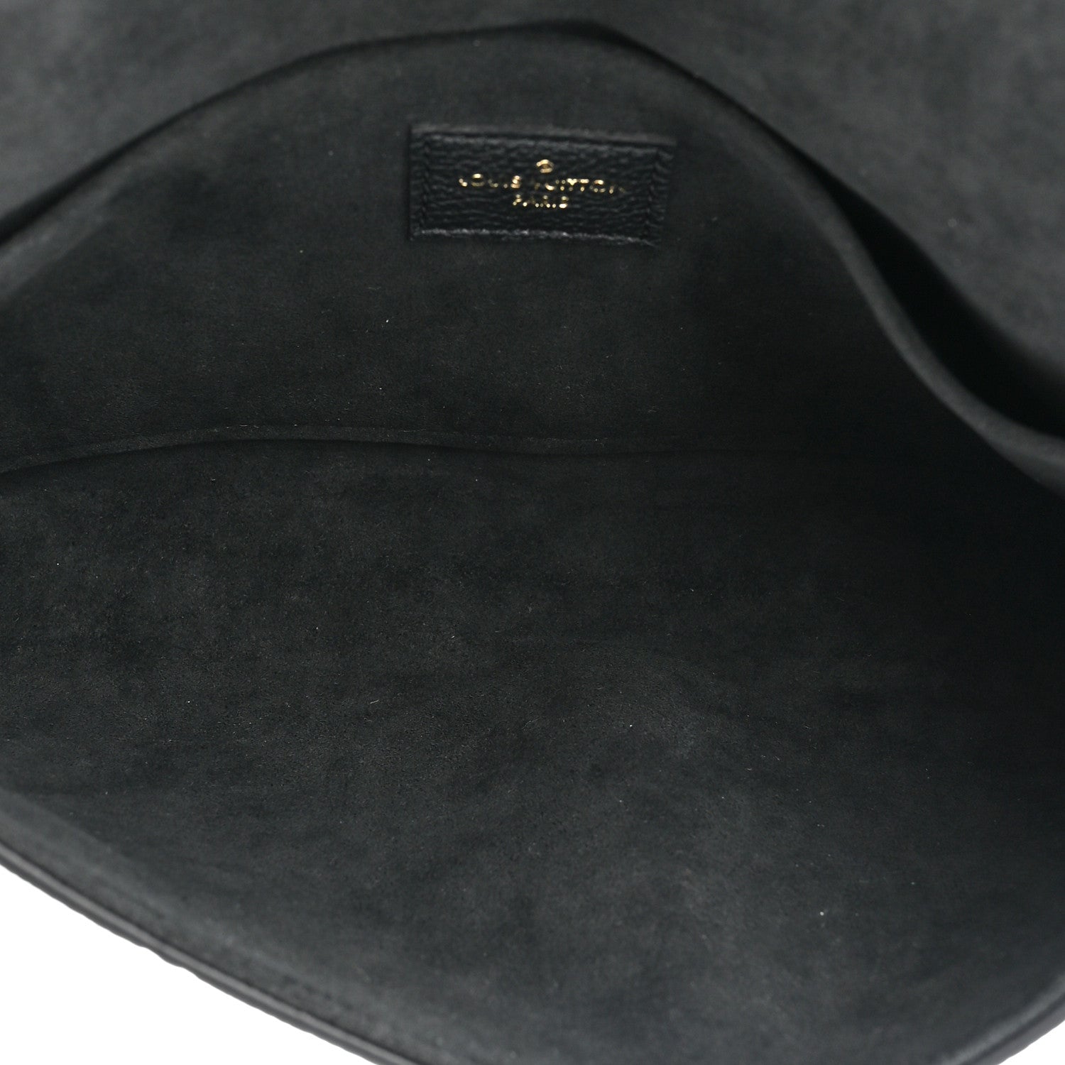 Louis Vuitton Empreinte Pochette Felicie Chain Wallet Black 5 of 9