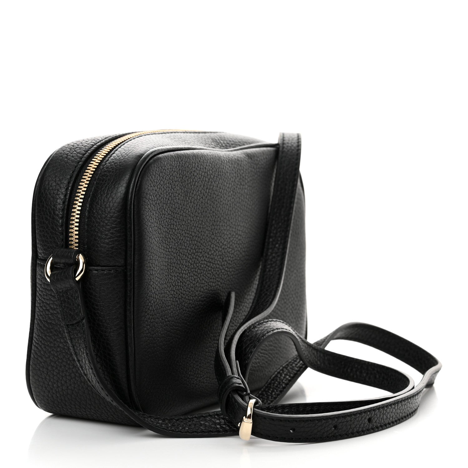 Gucci Pebbled Calfskin Small Soho Disco Bag Black 3 of 10