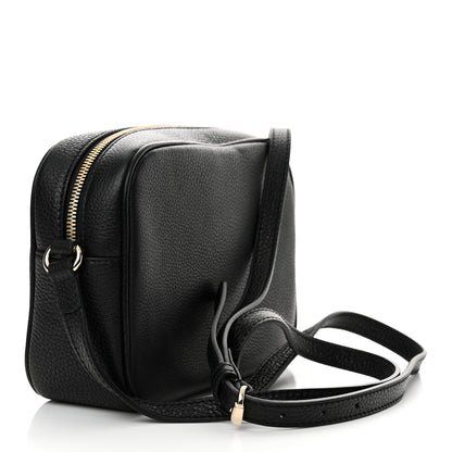 Gucci Pebbled Calfskin Small Soho Disco Bag Black 3 of 10