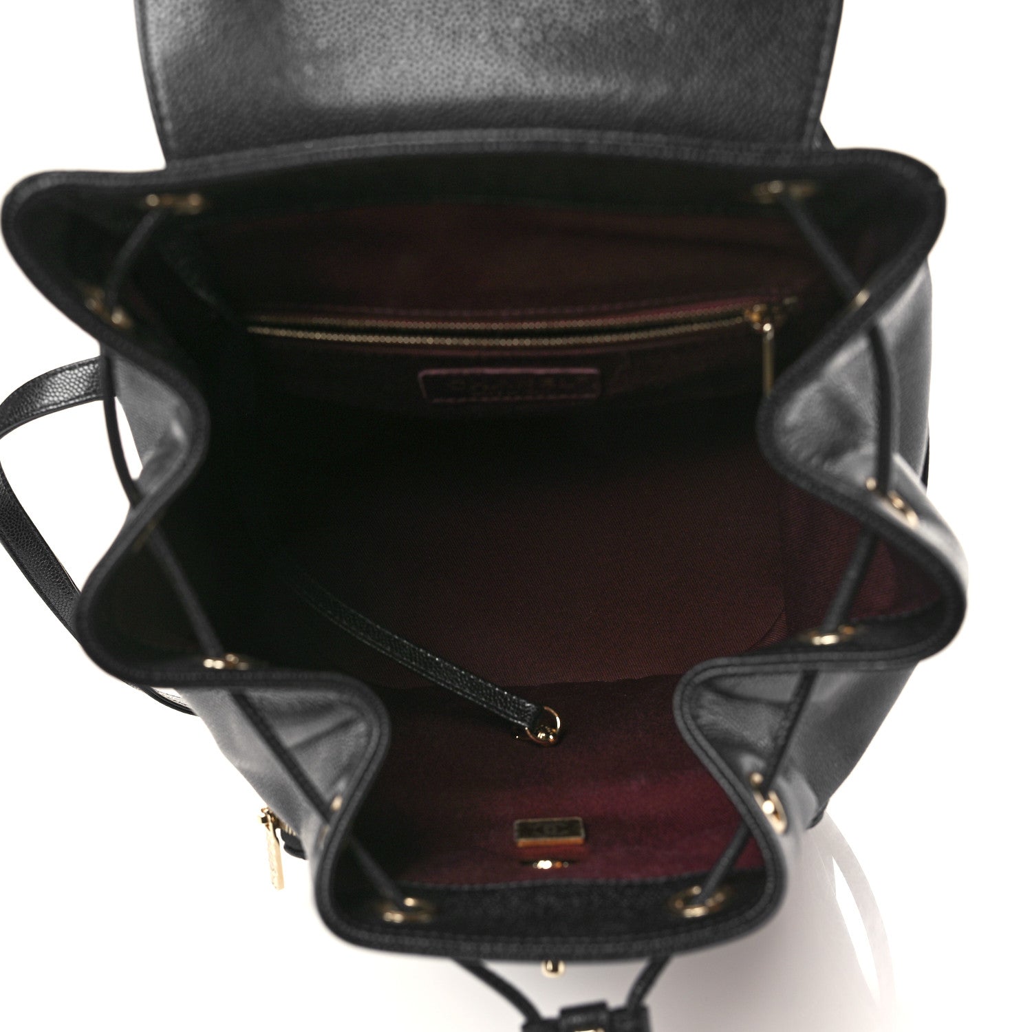 Chanel Caviar Quilted Business Affinity Backpack Black 5 of 9