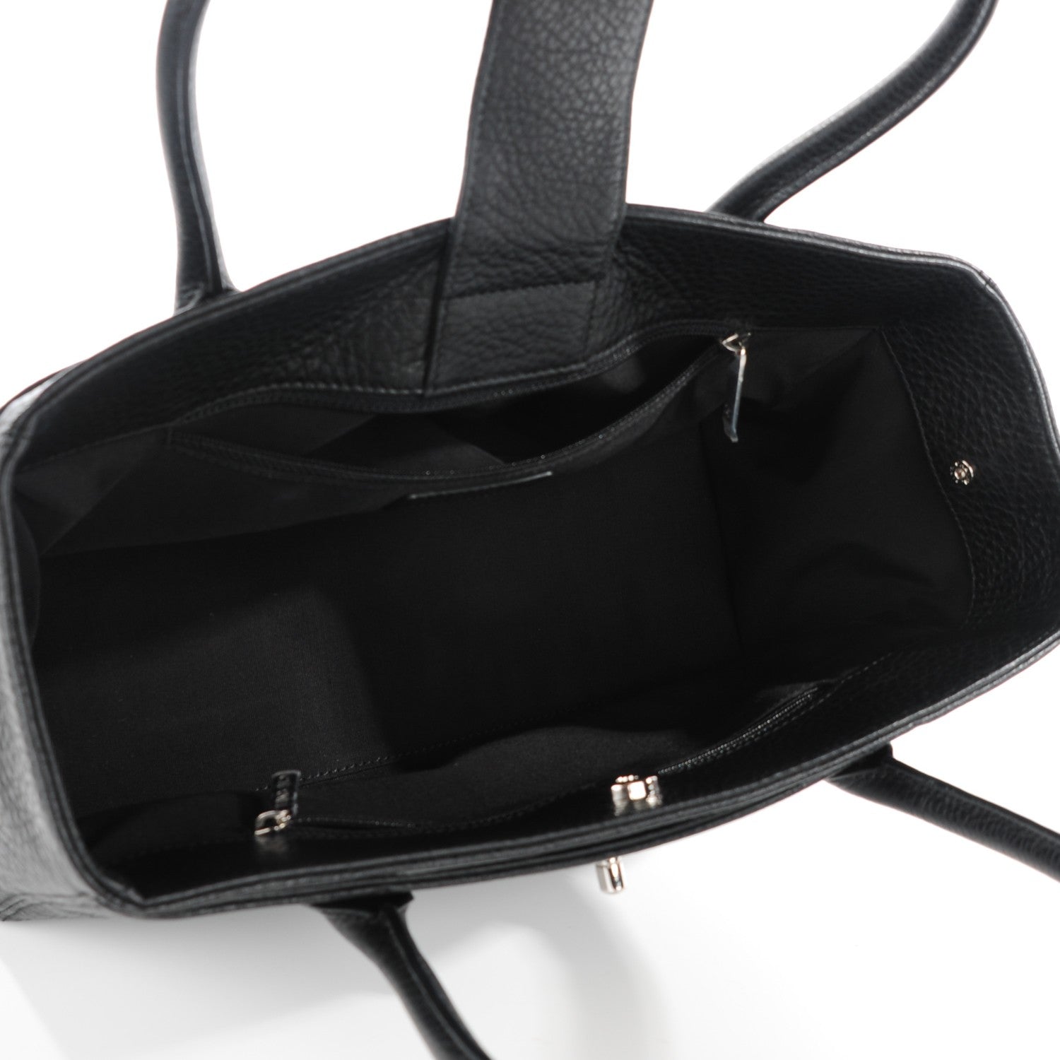 Chanel Calfskin Small Cerf Executive Shopper Tote Black 8 of 9