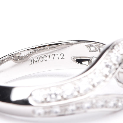 Van Cleef & Arpels Platinum Diamond .30ct Couture Solitaire Ring 50/5.25 11 of 17