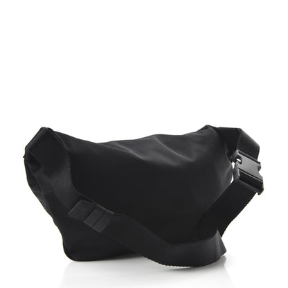 Balenciaga Recycled Sport Nylon Logo Embroidered Wheel Beltpack Black 3 of 10