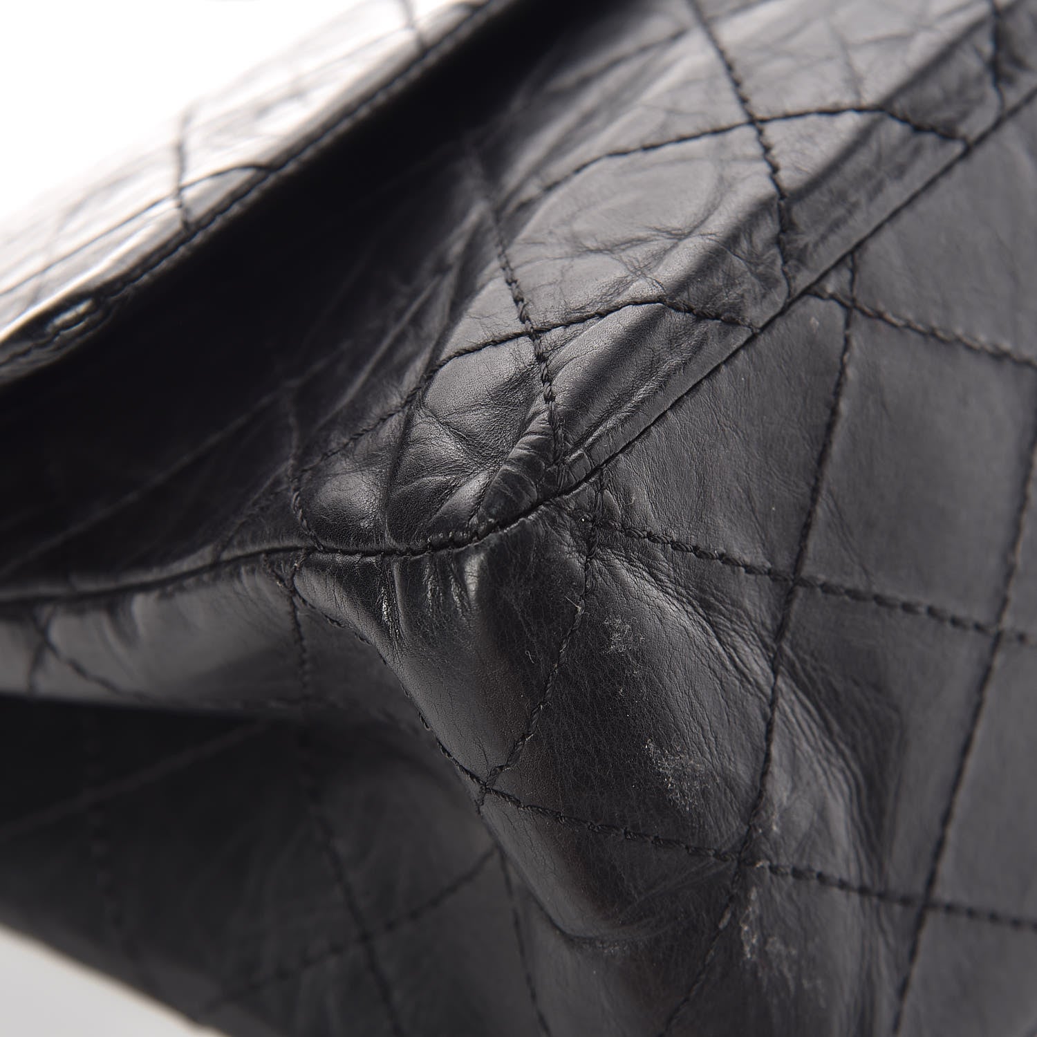 Chanel Aged Calfskin Quilted 2.55 Reissue 227 Flap Black 13 of 15