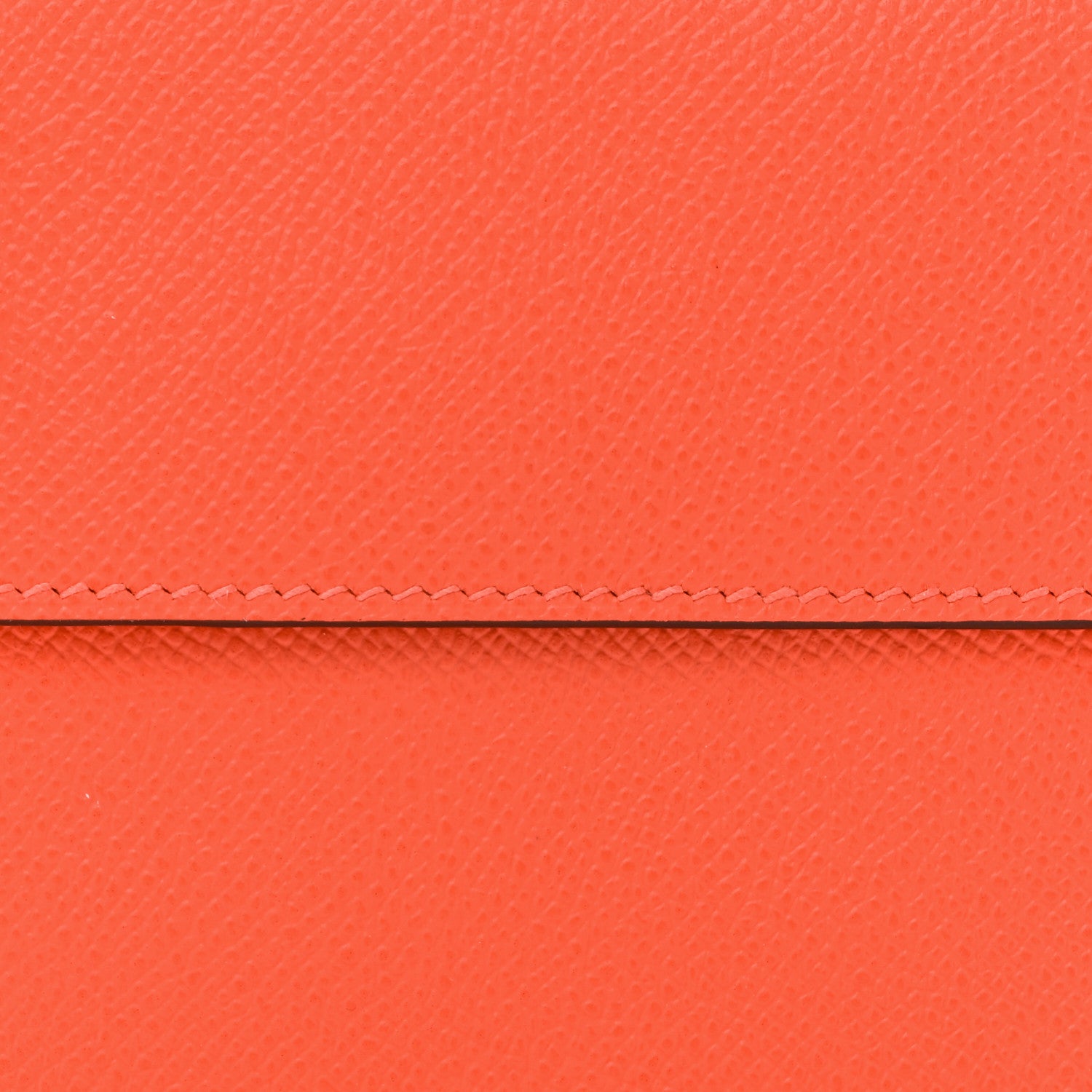Hermes Epsom Hermesnap Wallet Orange Poppy 8 of 10