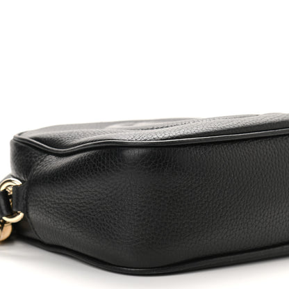 Gucci Pebbled Calfskin Small Soho Disco Bag Black 9 of 10