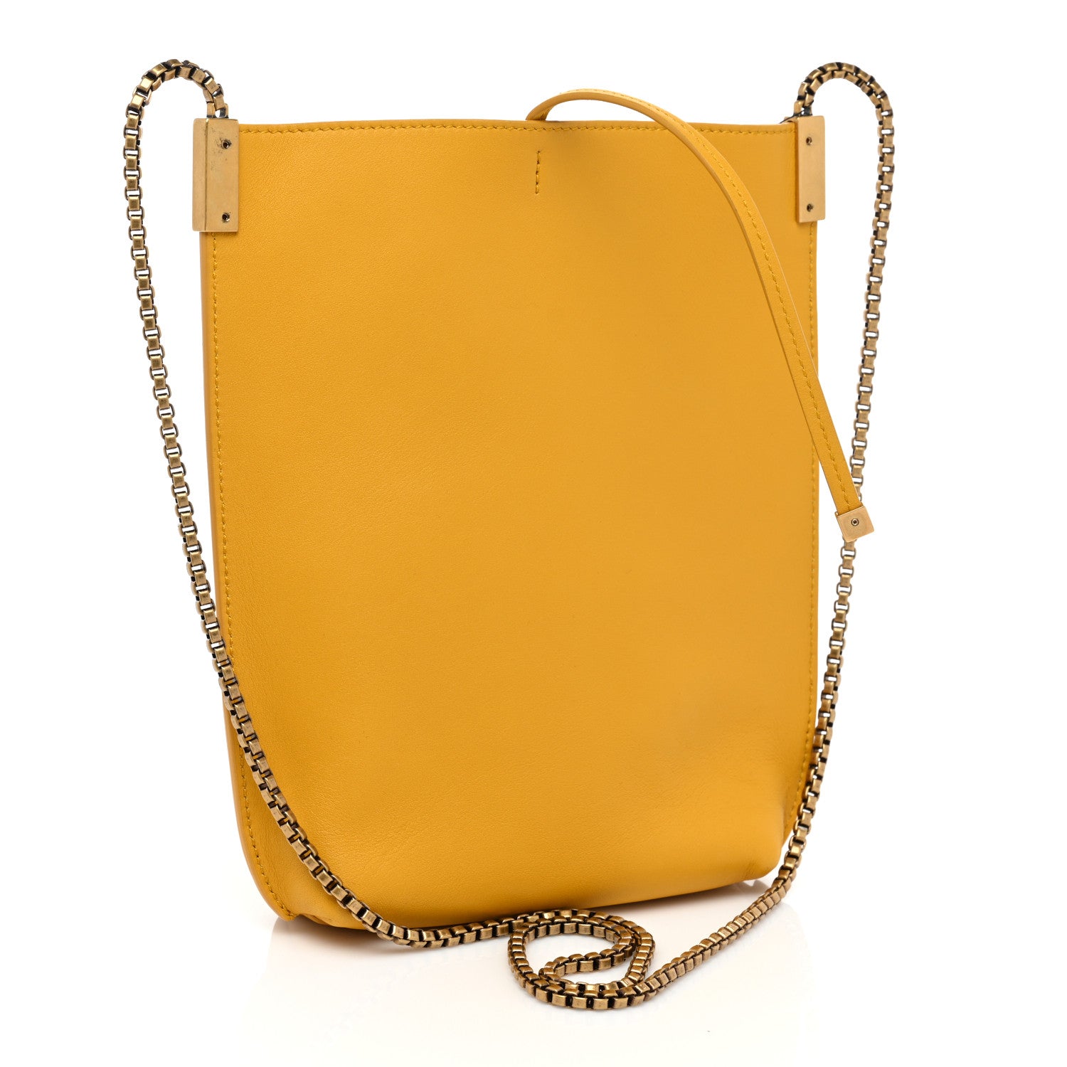 Saint Laurent Calfskin Mini Suzanne Hobo Saffran 3 of 12