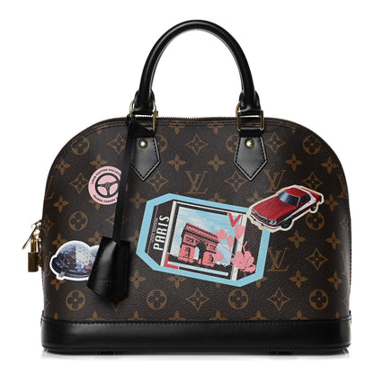Louis Vuitton Monogram World Tour Alma PM 1 of 12