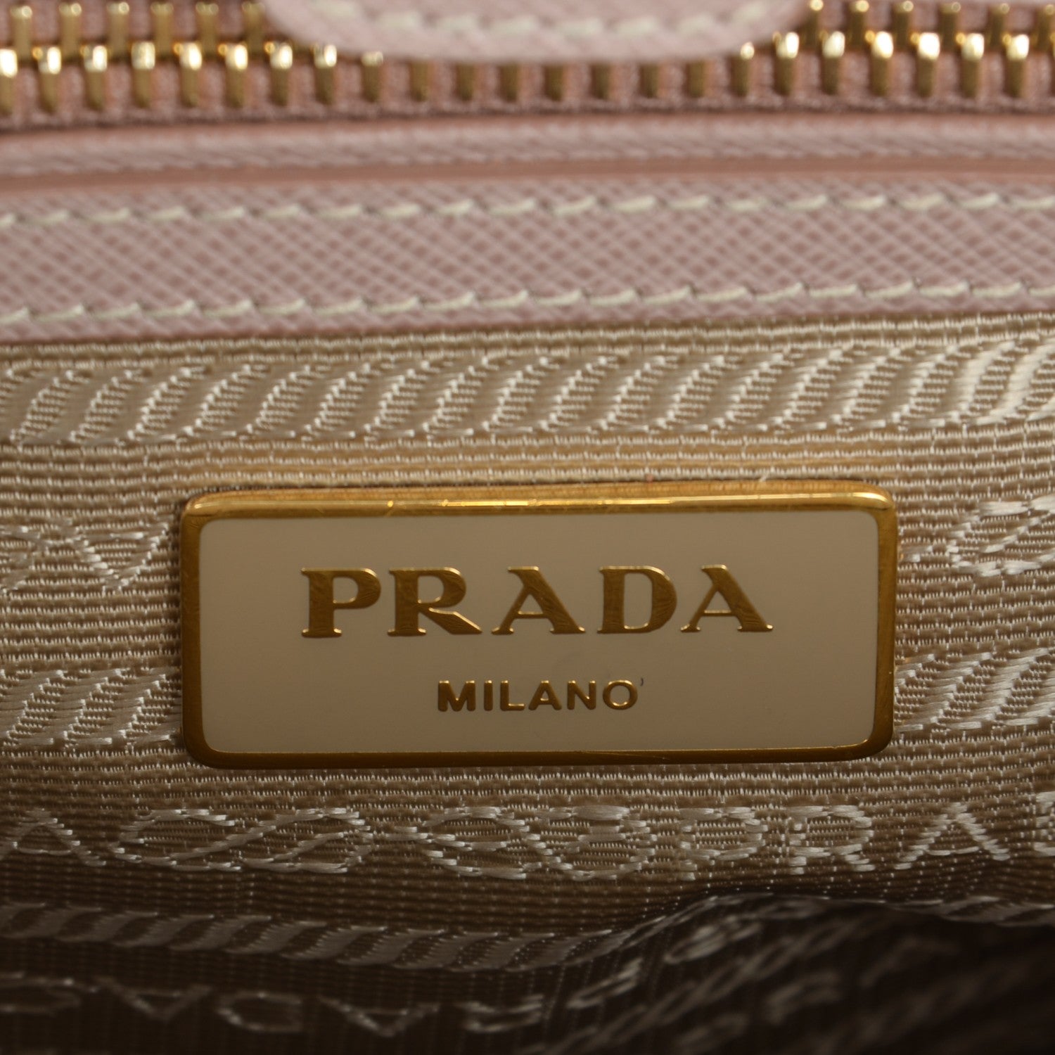 Prada Saffiano Lux Medium Tote Cammeo 6 of 9
