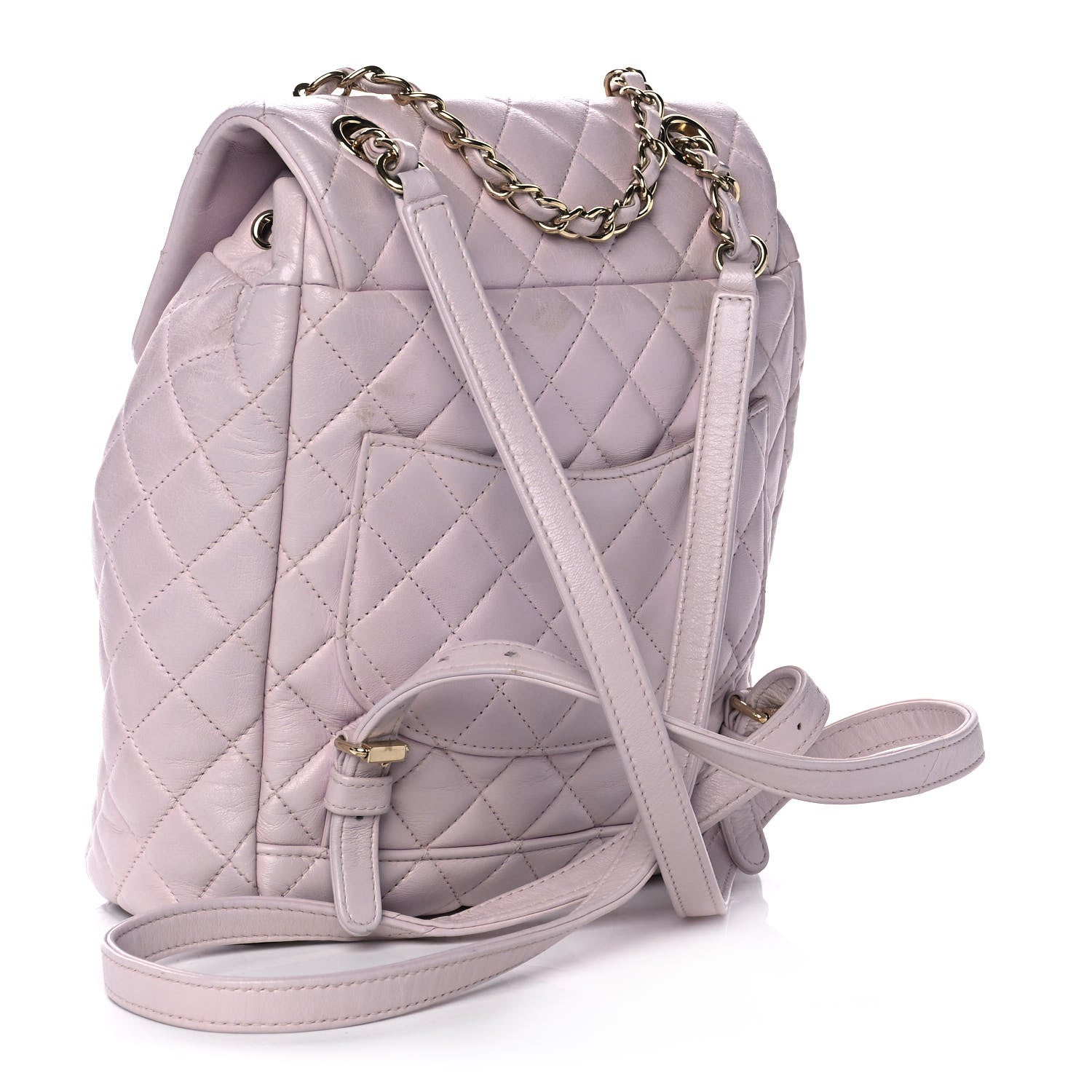 Chanel Lambskin Quilted Small Urban Spirit Backpack Light Pink 3 of 13