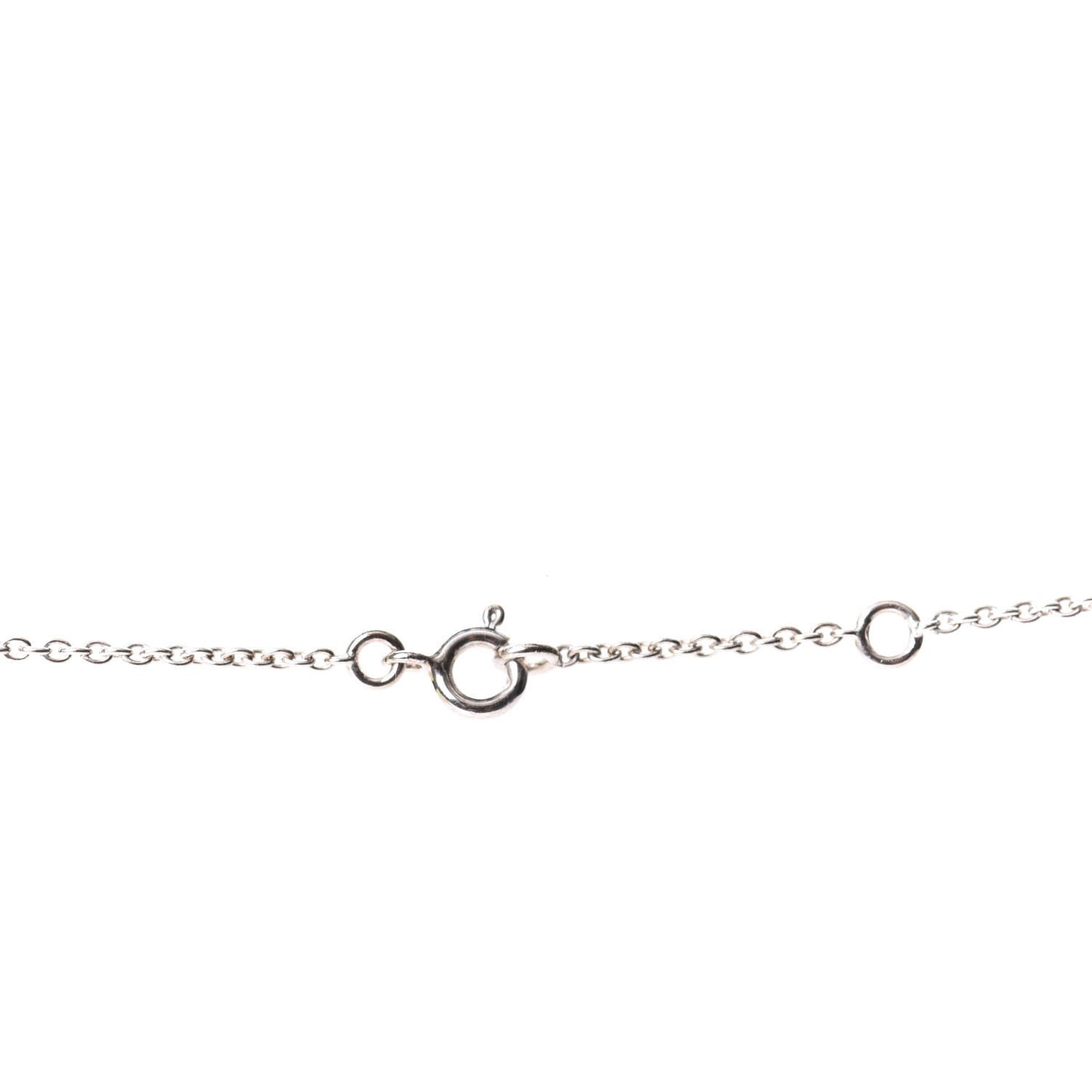 18K White Gold Diamond Constance Amulette Pendant Necklace