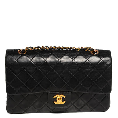Chanel Lambskin Medium Double Flap Black 1 of 9