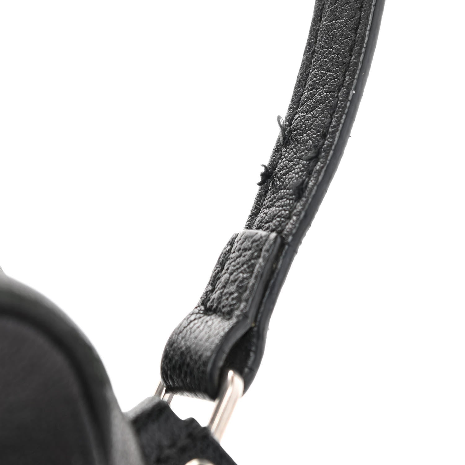 Saint Laurent Lambskin Monogram Embossed Small Lou Camera Bag Black 11 of 11