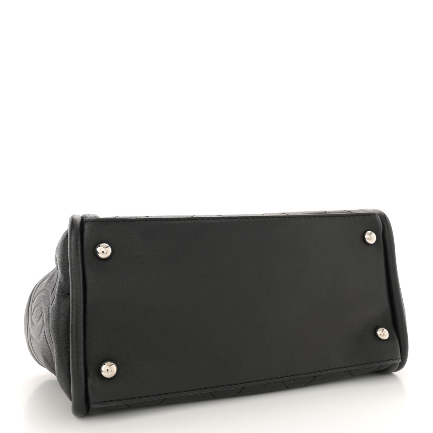 Lambskin Ultimate Soft Frame Bag Black