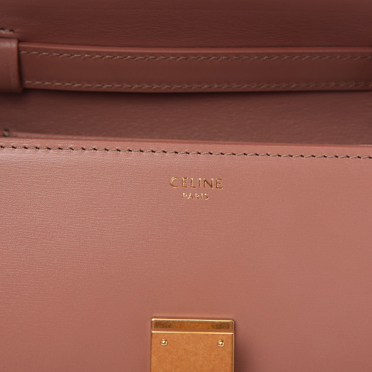 Box Calfskin Teen Classic Box Flap Bag Antique Rose