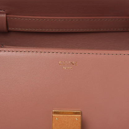 Celine Box Calfskin Teen Classic Box Flap Bag Antique Rose 6 of 9