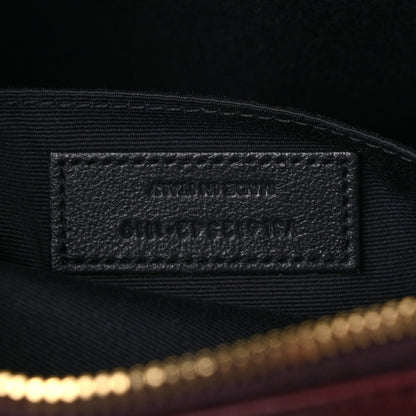 Saint Laurent Lambskin Monogram Lou Camera Bag Burgundy 7 of 10