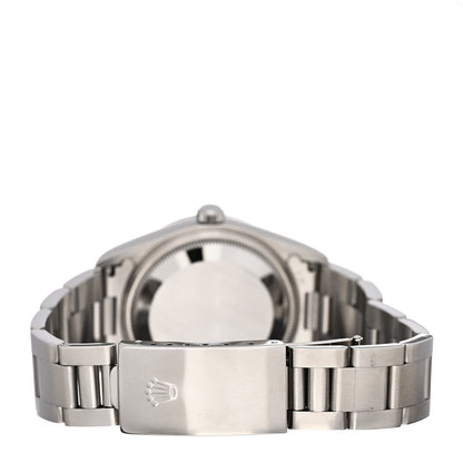 Rolex Stainless Steel 34mm Oyster Perpertual Date Watch Silver 15200 3 of 4