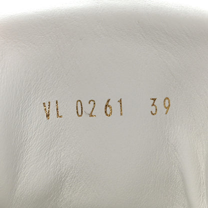 Louis Vuitton Calfskin Monogram Run Away Sneakers 39 White 6 of 9