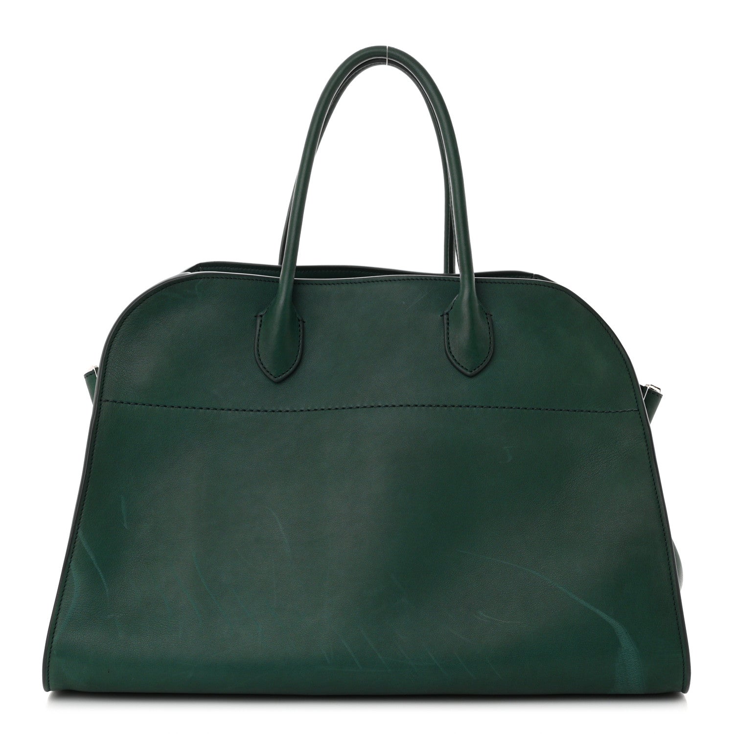 The Row Polished Saddle Calfskin Soft Margaux 15 Cyprus 1 of 11
