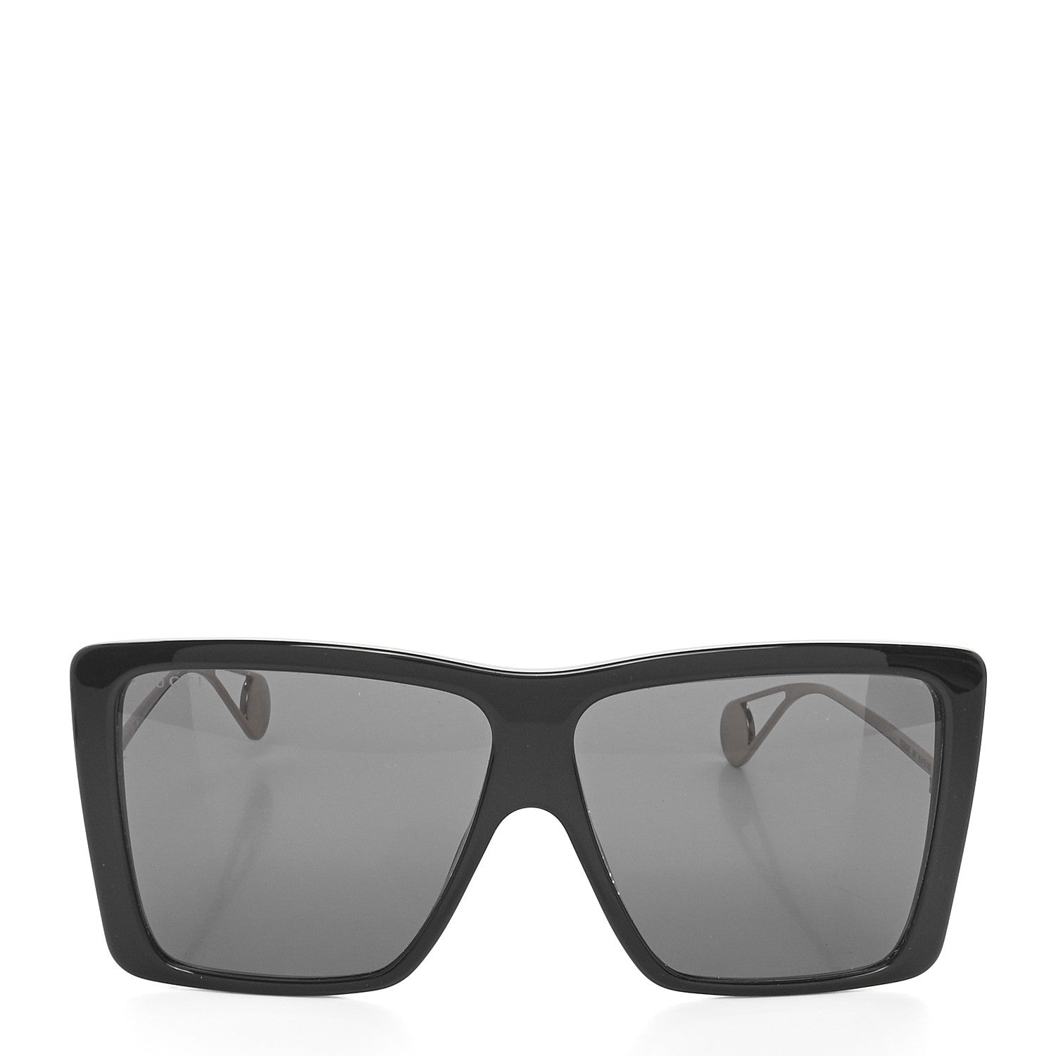 Gucci Acetate Oversize Square Frame GG0434S Sunglasses Black 2 of 7