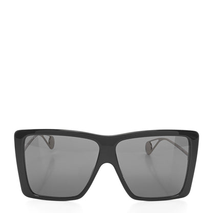 Gucci Acetate Oversize Square Frame GG0434S Sunglasses Black 2 of 7