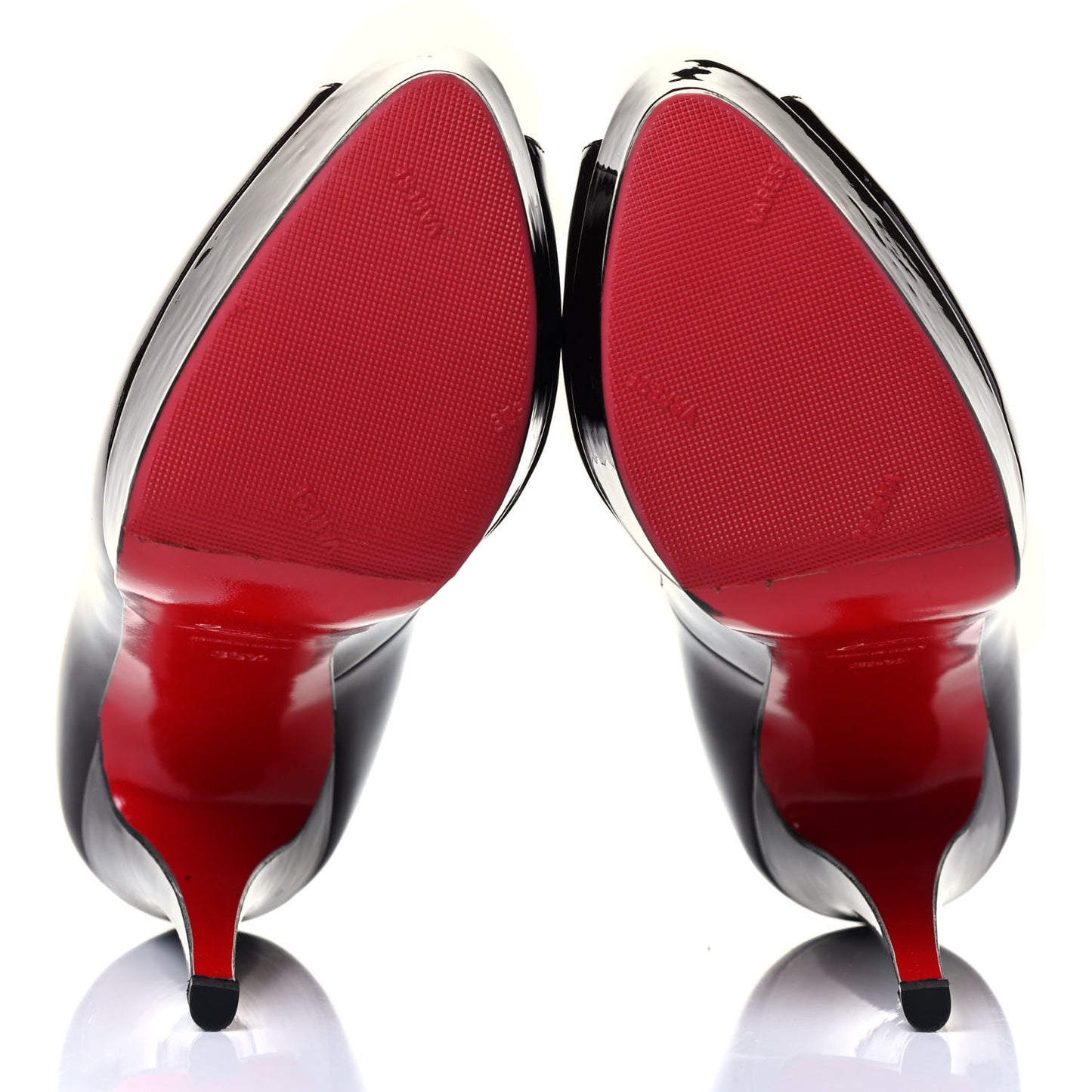 Patent Lady Peep 150 Pumps 35.5 Black