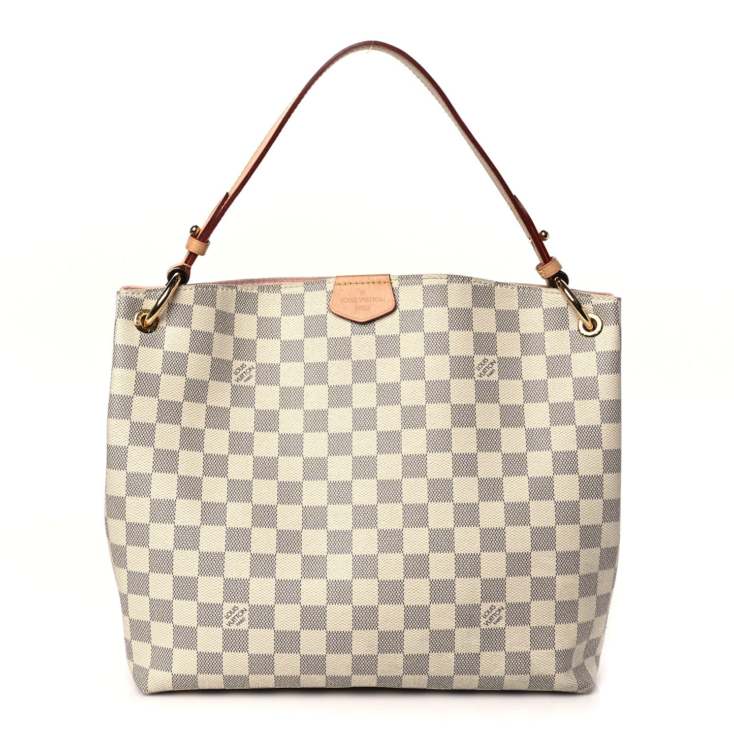 Damier Azur Graceful PM Rose Ballerine