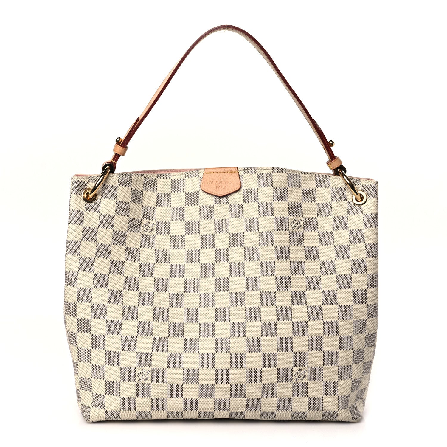 Louis Vuitton Damier Azur Graceful PM Rose Ballerine 1 of 9