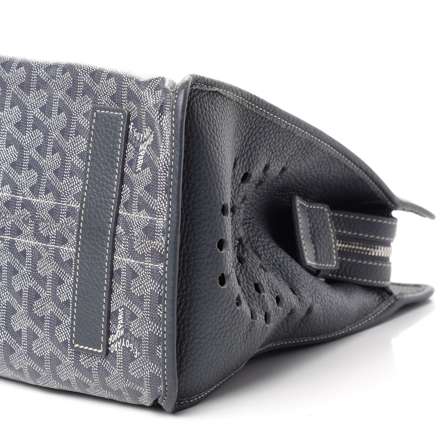 Goyard Goyardine Sac Hardy Pet Carrier PM Grey 7 of 15