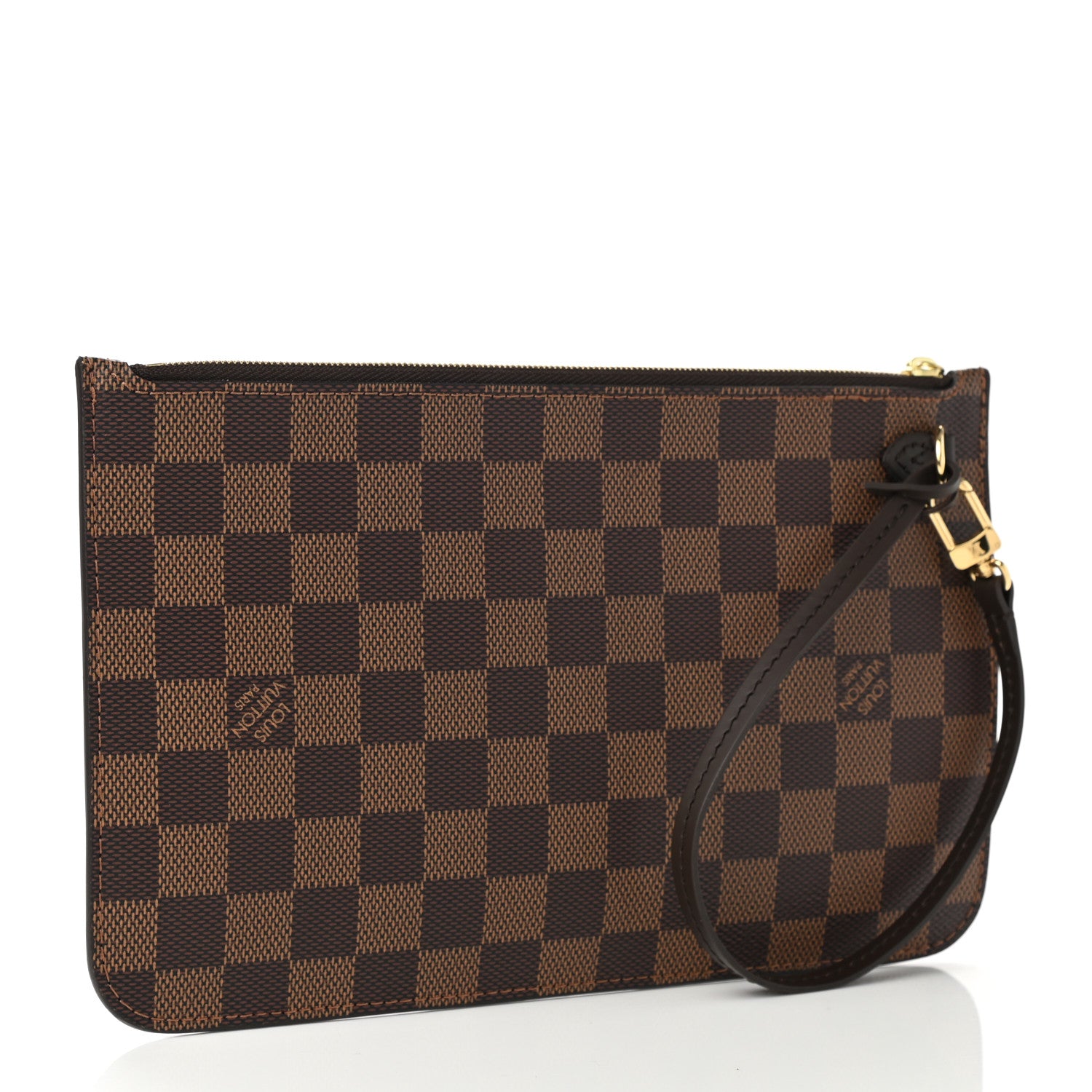 Louis Vuitton Damier Ebene Neverfull MM GM Pochette 2 of 5