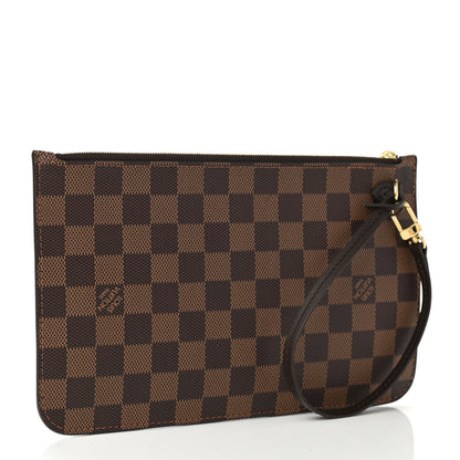 Louis Vuitton Damier Ebene Neverfull MM GM Pochette 2 of 5