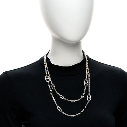 Hermes Sterling Silver Farandole Necklace 120 2 of 6