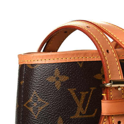 Louis Vuitton Monogram Petit Bucket 23 6 of 7