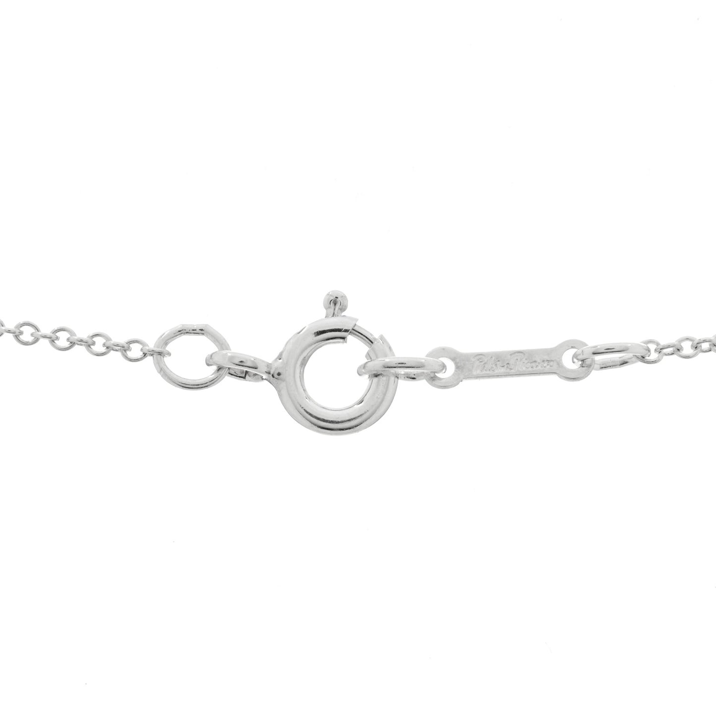 Sterling Silver Small Paloma Picasso Loving Heart Pendant Necklace