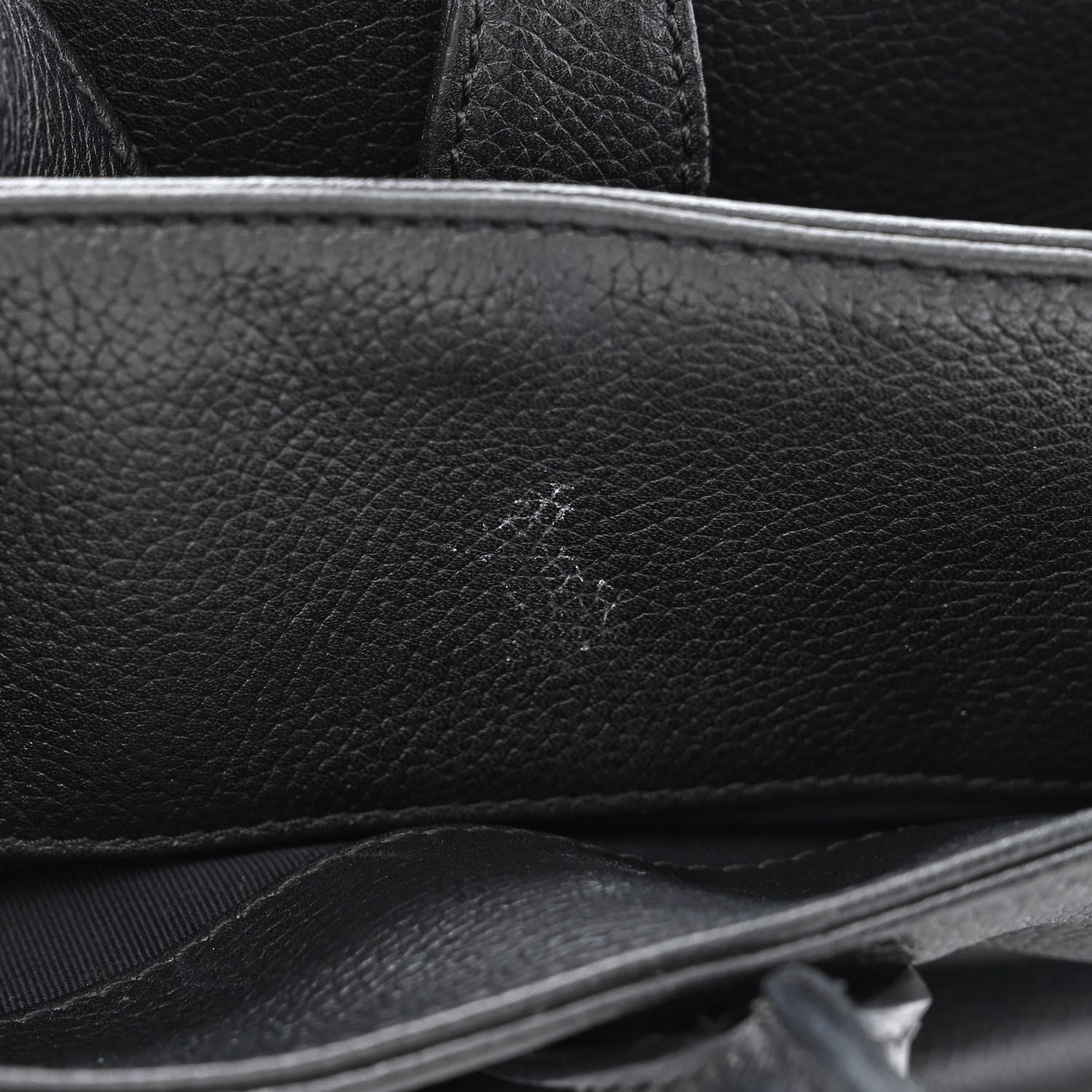 Chanel Calfskin Cerf Executive Shopper Tote Black 18 of 19