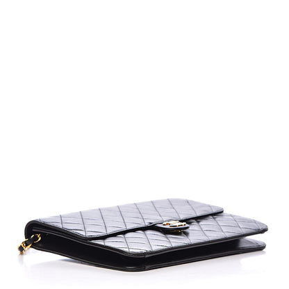 Chanel Lambskin Quilted Medium Single Flap Black 4 of 11