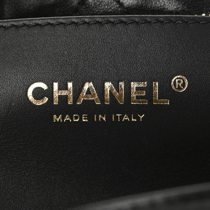 Chanel Lambskin Quilted Mini Bow Bag Black 6 of 10