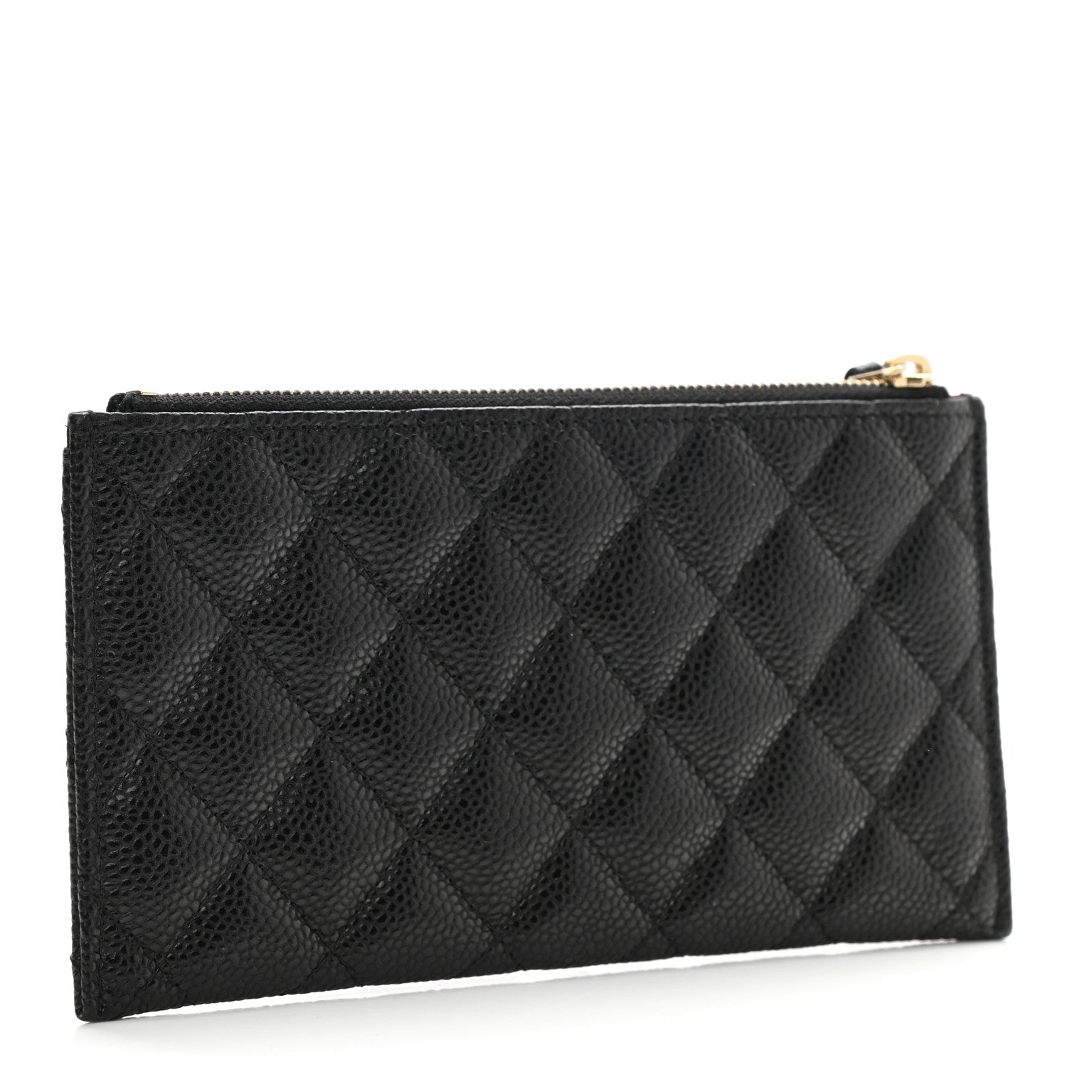Chanel Caviar Quilted Classic Zip Pouch Black 3 of 8