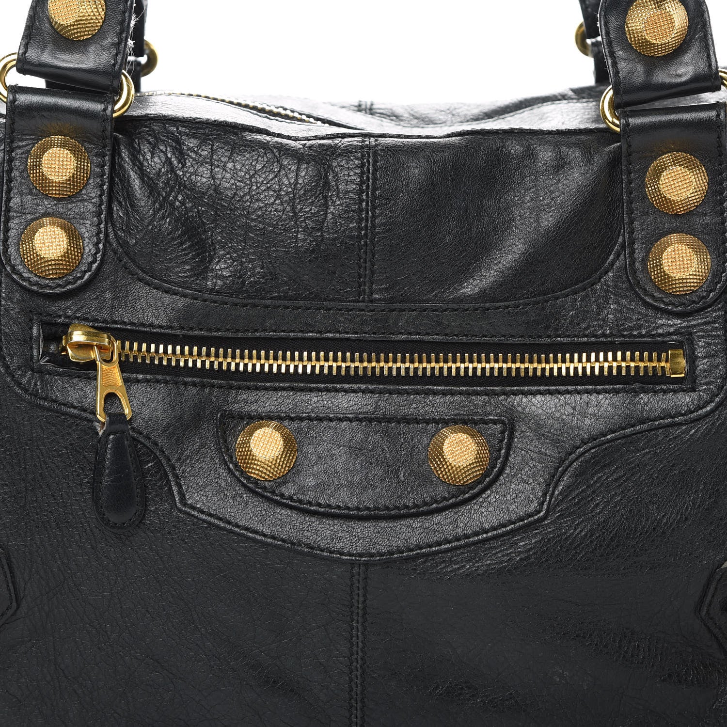 Balenciaga Agneau Giant 21 Gold Hardware Work Black 8 of 19